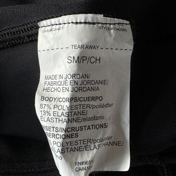 Under Armour Small Compression Capris Leggings Heat Gear Mesh Insert Black Women - Picture 7 of 8